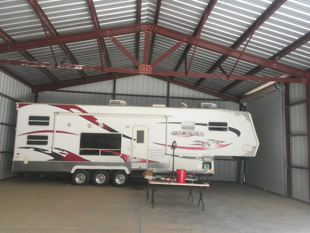 Interior Steel Structure Housing RV