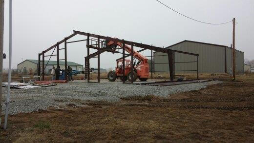 Rigid Frame Exterior | Metal Building Cost