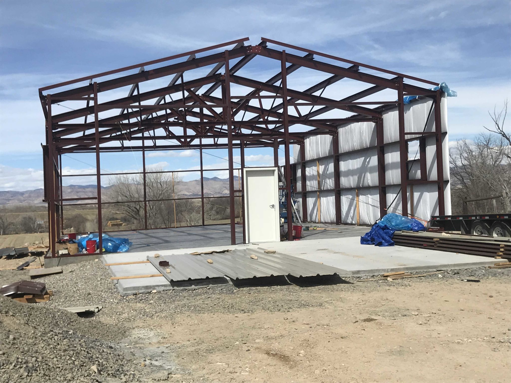 40x60x15 Steel Building Garage Case Study