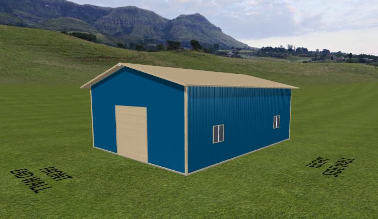 The design of a steel building for North Dakota 