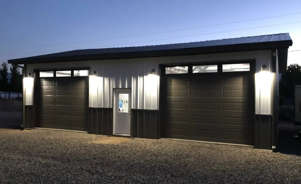 Steel building kits for our clients in Nevada.